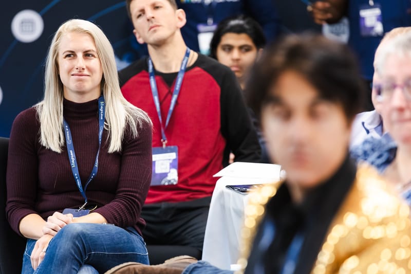 Attendees listening in a session at Festival of AI 2026
